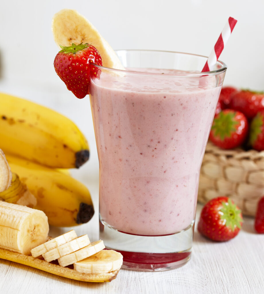 Smoothie post-entraînement classique