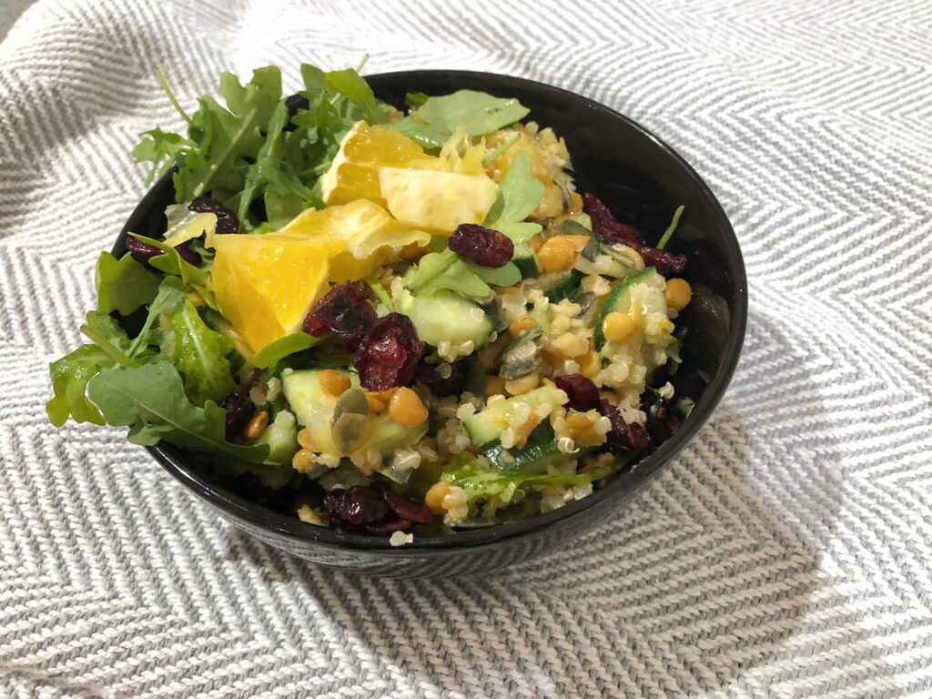 Whole Grain Salad low in FODMAP